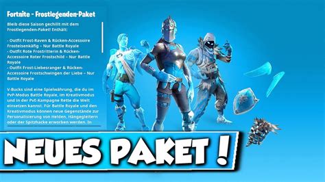 Neues Frostlegenden Paket In Fortnite 😱 Neues Paket In Fortnite Ist