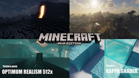 Optimum Realism 512x Texture Pack For Minecraft Java 1 17 1 With Kappa