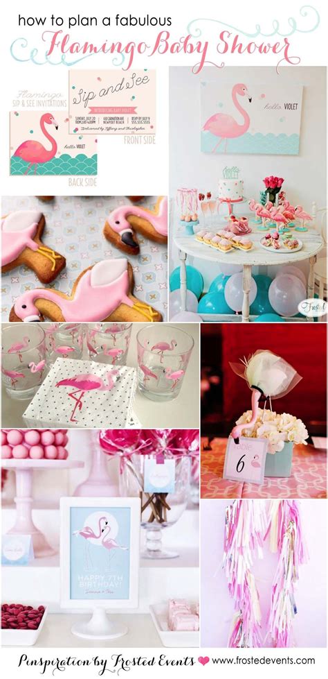 flamingo themed baby shower ideas - dryvantrailersforsaleincalifornia