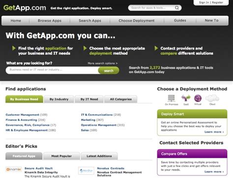 getappcom aims    premier app store  business software