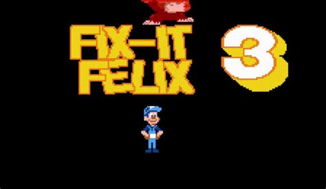 Fix It Felix 3 Arcade Game Software Sergio Stuff