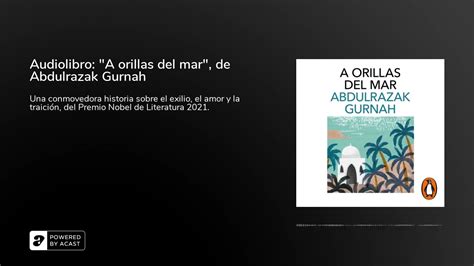 Audiolibro A Orillas Del Mar De Abdulrazak Gurnah Youtube