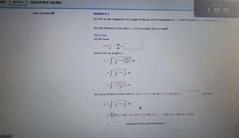 Solved Nts Details Scalcet Ae Video Example Chegg