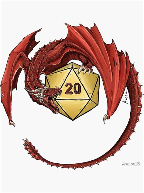 DnD - DM symbol -solo Sticker by Avalon18 | Dungeons and dragons homebrew, Dnd, D&d dungeons and ...