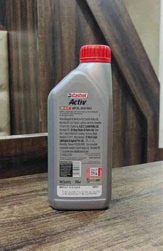 W Castrol Activ Engine Oil Unit Pack Size Bottle Of Ml At Rs