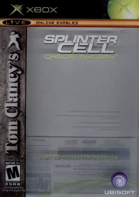 Tom Clancys Splinter Cell Chaos Theory Limited Collectors Edition