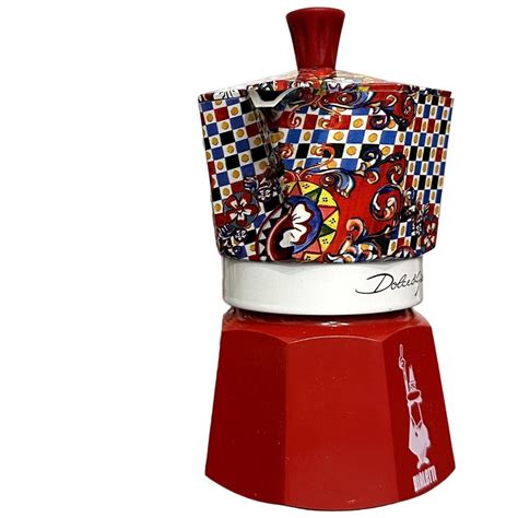 Bialetti X Dolce Gabbana Moka Express Stovetop Espresso Maker Cup