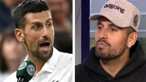 Novak Djokovic Hands Nick Kyrgios New Wimbledon Role After Walkover