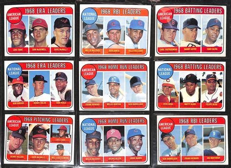 Lot Detail Lot Of Topps Baseball Cards W Johnny Bench