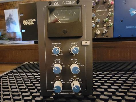 Solid State Logic G Comp Stereo Bus Compressor Mk3 500 Series Reverb