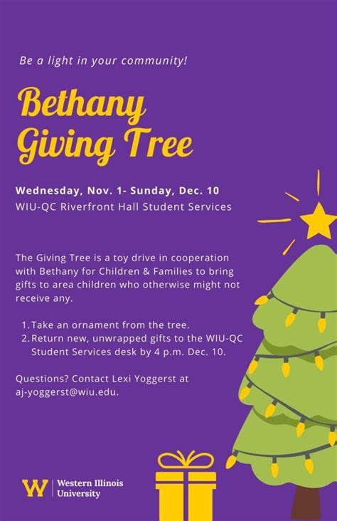 Bethany Wiu Partner For Giving Tree Toy Drive