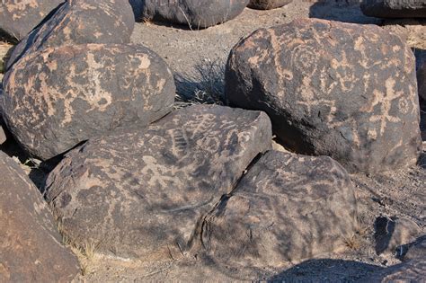 Painted Rock Petroglyph Site Az Mormon Battalion Ensign Peak