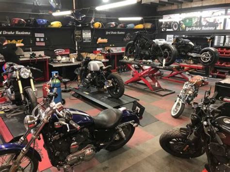 Perhaps The Largest Cafe Racer Workshop In Spain Lord Drake Kustoms