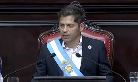 Kicillof Criticó La Gestión De Alberto Fernández Faltó Rebeldía