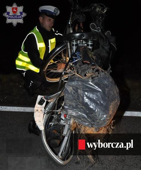 Śmiertelny wypadek pod Łukowem Nie żyje 62 letnia rowerzystka