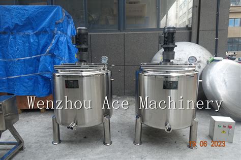 Chocolate Mixing Tank With Heating Ace Chn