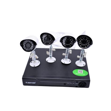 Sistem De Supraveghere CCTV FULL HD Kit DVR Cu 4 Camere Exterior