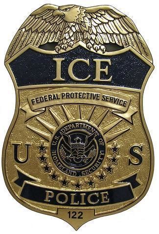 Federal Protective Service Badge Plaque