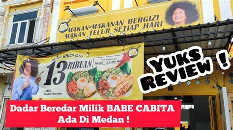 Viral Review Cafe BABE Cabita Di Kota Medan Dengan Om Deddy Corbuzier