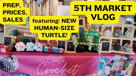 How Much Money I Made Selling Crochet Amigurumi At A Market Pricing