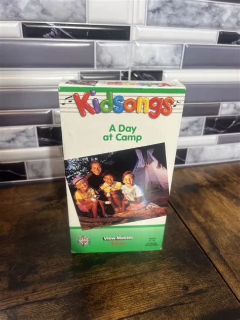 KIDSONGS A DAY At Camp VHS 1990 View-Master Video Sing-a-long $8.13 ...