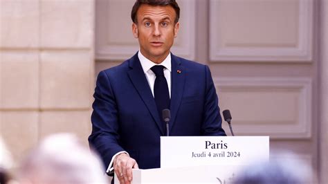 Emmanuel Macron Annonce Qu Il Prononcera Un Discours Sur L Europe Jeudi