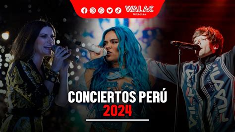 Conciertos Perú 2024 estos son los artistas que harán vibrar a miles