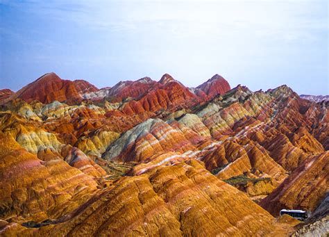 Zhangye Danxia Map