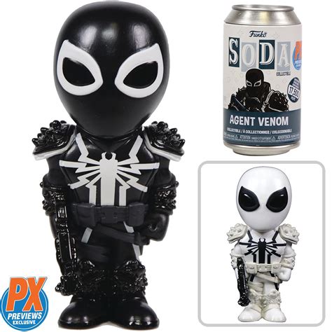 Agent Venom Vinyl Funko Soda Figure San Diego Comic Con 2023 Previews