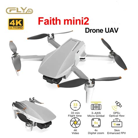 CFLY Faith MINI 2 Drone UAV 3 Axis Gimbal Camera 4K Video Camera 28