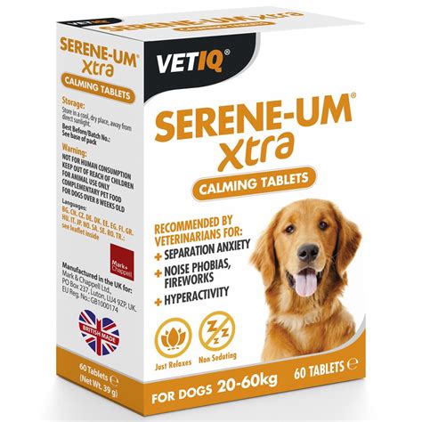 Vetiq Serene Um Calming Supplement For 🐶 Dogs And 🐱 Cats