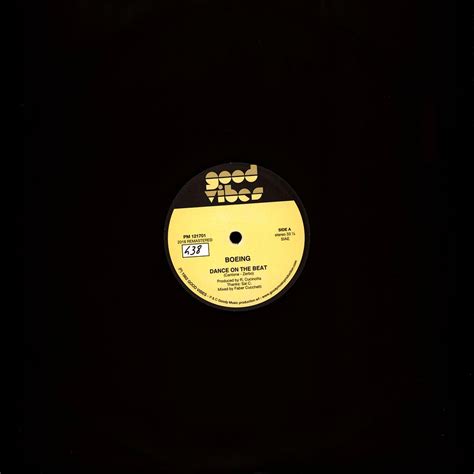 Boeing Dance On The Beat Black Vinyl Edition Vinyl 12 2019 EU