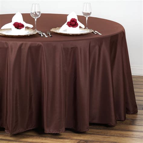 6 Pcs Wholesale Lot 108 Round Polyester Tablecloths Wedding Party Supplies