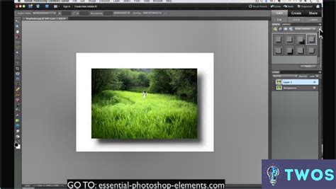 Cómo se justifica el texto en Photoshop Elements Twos es 2024