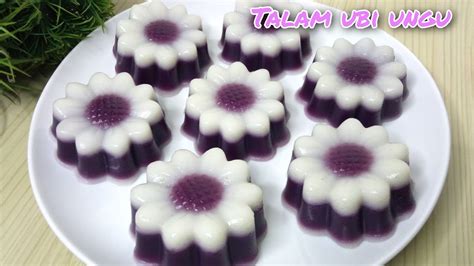 Resep Kue Talam Ubi Ungu Enak Lembut Anti Gagal Bisa Buat Ide Jualan