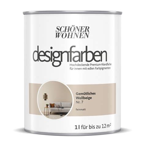 Sch Ner Wohnen Designfarbe Gem Tliches Wollbeige