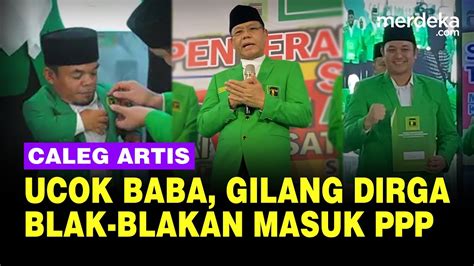 Blak Blakan Alasan Caleg Artis Ppp Ikut Pemilu Ada Ucok Baba