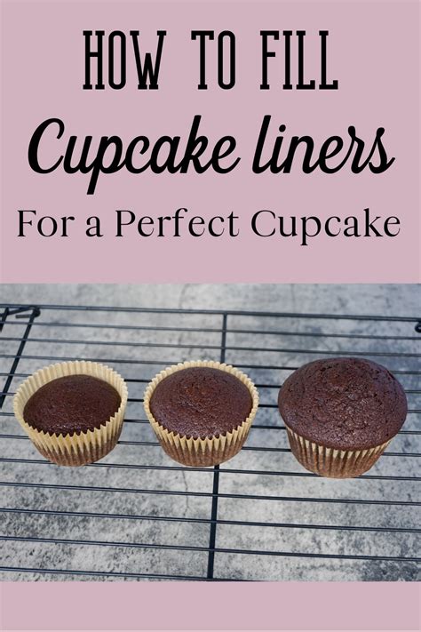 How To Fill Cupcake Liners For A Perfect Cupcake Filled Cupcakes Cupcake Decorating Tips