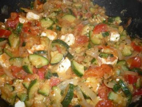 Paprika Zucchini Tomaten Pfanne Pfannen Tefal