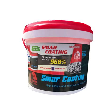 YUHONG SMAR COATING 4 5 KG High Elastic Acrylic Waterproof Coating