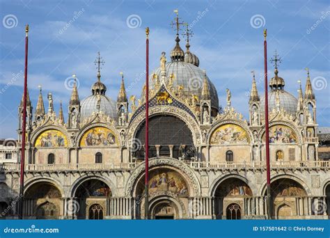 St Marks Basilica In Venice Stock Photo Image Of Historic Gothic