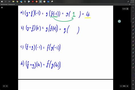 Solved In Problems And Evaluate Each Expression Using The Graphs