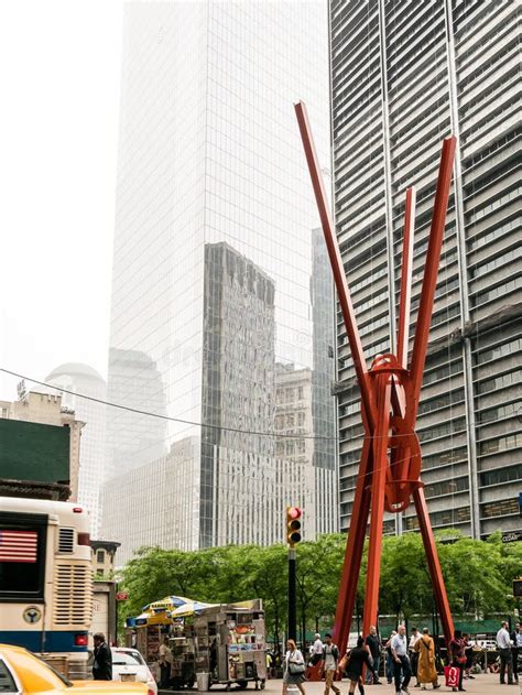 Joie De Vivre Sculpture In Lower Manhattan Editorial Image Image Of