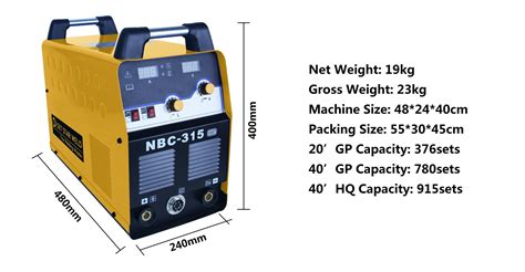 Get Star Weld Nbc 315 Igbt Inverter 380v Three Phase Migmag Welding