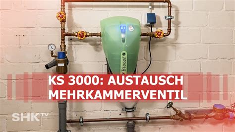 Watercryst Austausch Des Mehrkammerventils Bei Einer BIOCAT KS 3000