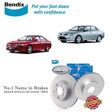 Bendix Swiftfit Br Front Disc Rotor Proton Waja Perdana