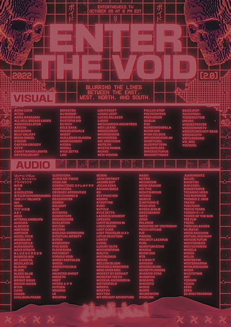 ENTER THE VOID 2.0 POSTER » MTHRBORD