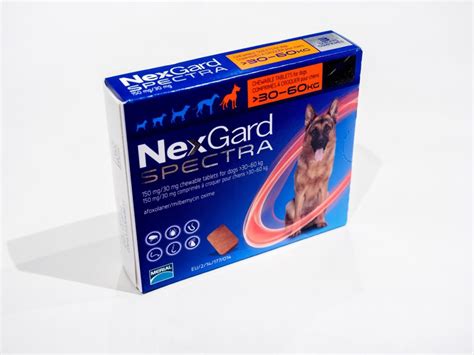 Nexgard Spectra Red (30-60kg) - Hillside Veterinary Surgery