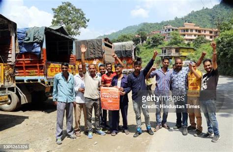 Truckers Strike Enters Sixth Day Photos And Premium High Res Pictures