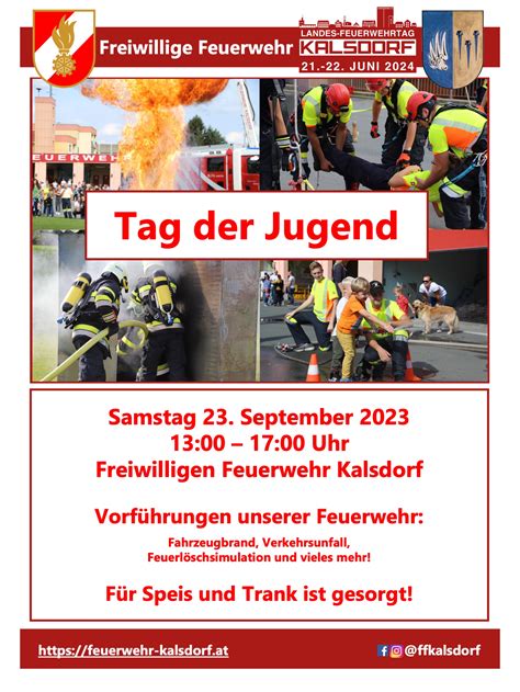 Ank Ndigung Tag Der Jugend Feuerwehr Kalsdorf